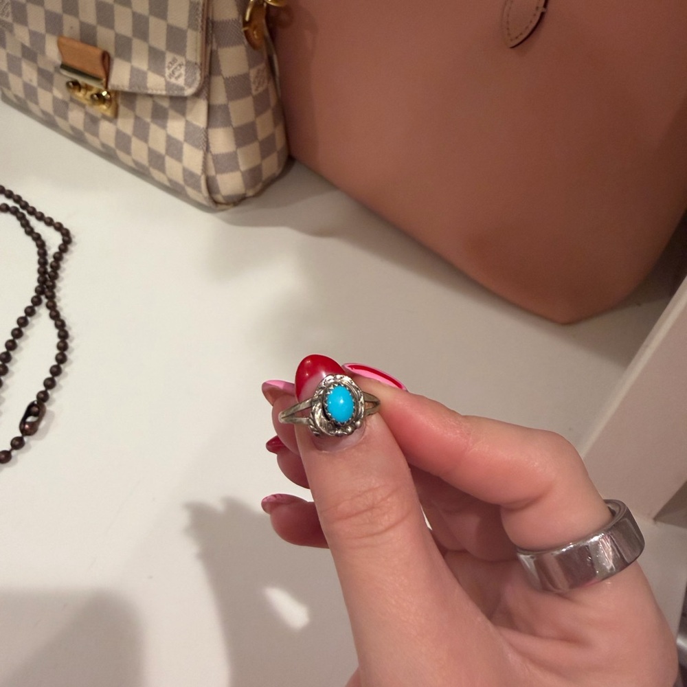 Turquoise Silver Ring